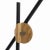KH #1 Black Raw Brass Floor Lamp from Konsthantverk For Sale - Image 11 of 18