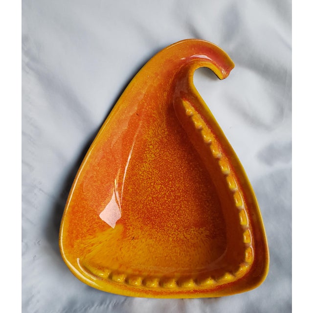 Vintage Mid Century Modern California Pottery Ashtray Catchall Chairish