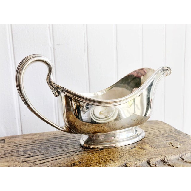 Antique Tiffany & Co Silver Plated Gravy Boat Chairish