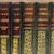 English Vintage Theodore Alexander Style Trompe L’oeil Wood Book Spine Library Facade For Sale - Image 3 of 12