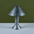 Slate Gray Ron Rezek Galvanized Steel Table Lamp For Sale - Image 8 of 17