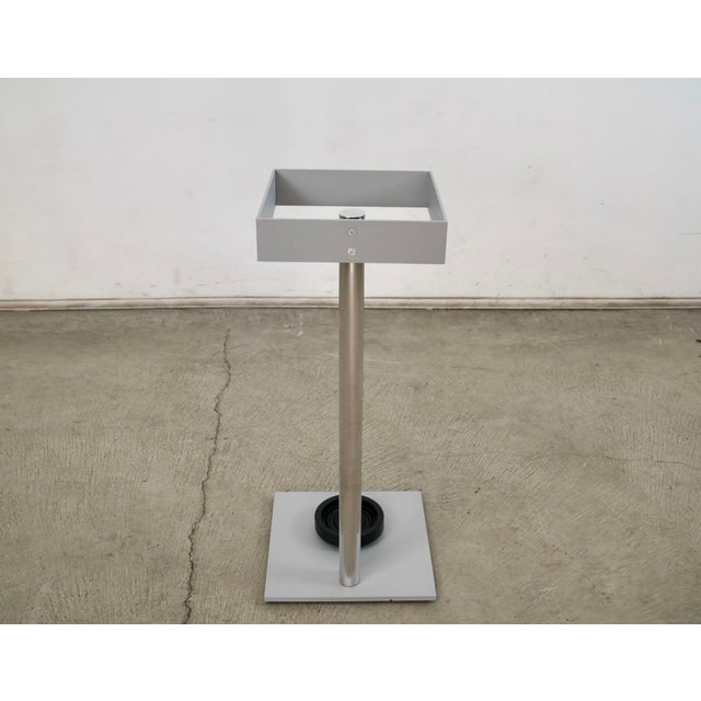 Metal Postmodern Swiss Buro Umbrella Stand For Sale - Image 7 of 12