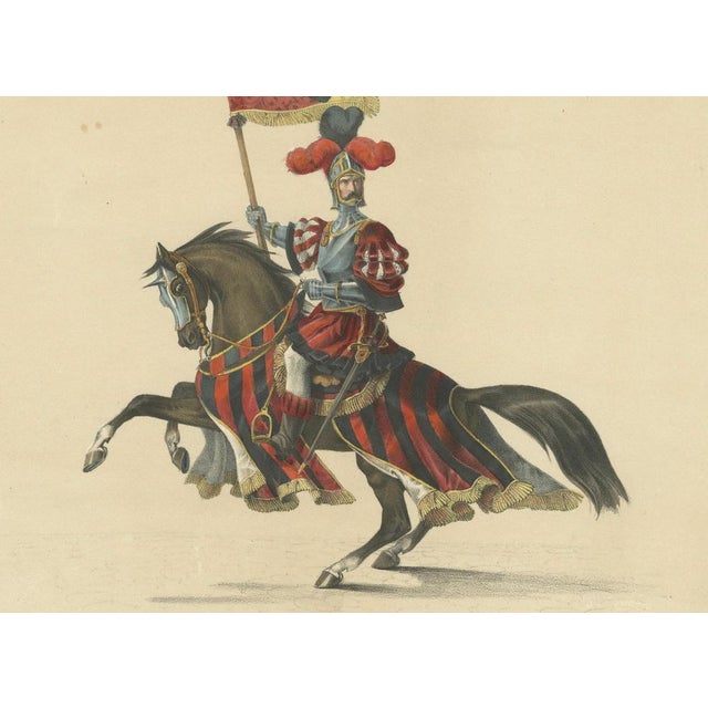 Proud Standard-Bearer of Bern, 1855, Paper For Sale - Image 3 of 10