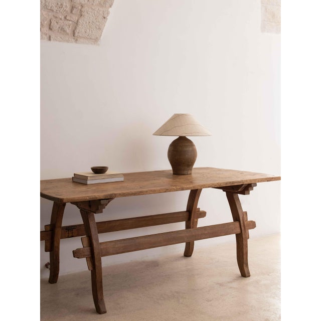 Swedish Pine Goat Table For Sale - Image 6 of 12