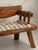 Rustic Late 20th Century Sculptural Rustic Knotted Hardwood Bench For Sale - Image 3 of 12
