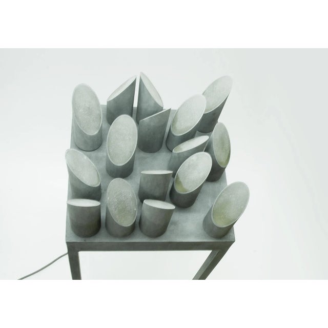 Aluminium Light Sculpture from Dornentisch For Sale - Image 11 of 14