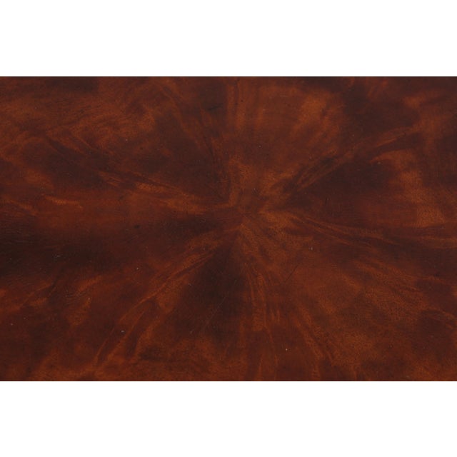 Theodore Alexander Theodore Alexander 3 Tier Round Flame Mahogany End Lamp Table For Sale - Image 4 of 13