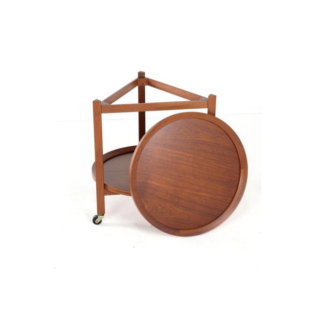 Sika Mobler Trolley with Separate Trays from Sika Møbler, 1960s For Sale - Image 6 of 14