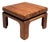 Vintage Solid Oak Coffee Table For Sale