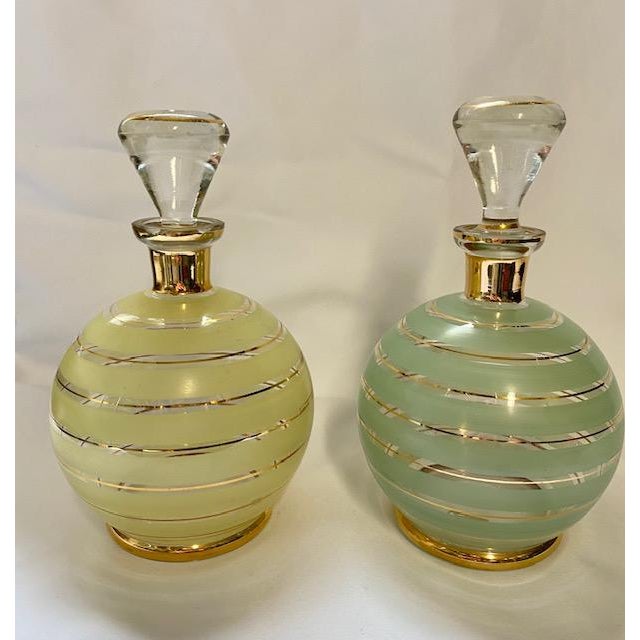 Mid-Century Modern Mid Century Small Decanters - a Pair For Sale - Image 3 of 3