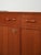 Brown Swedish Teak Sideboard with Carved Handles, 1960s For Sale - Image 8 of 13