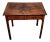 English Georgian Period 18th C Burled Walnut Yew Side Table For Sale