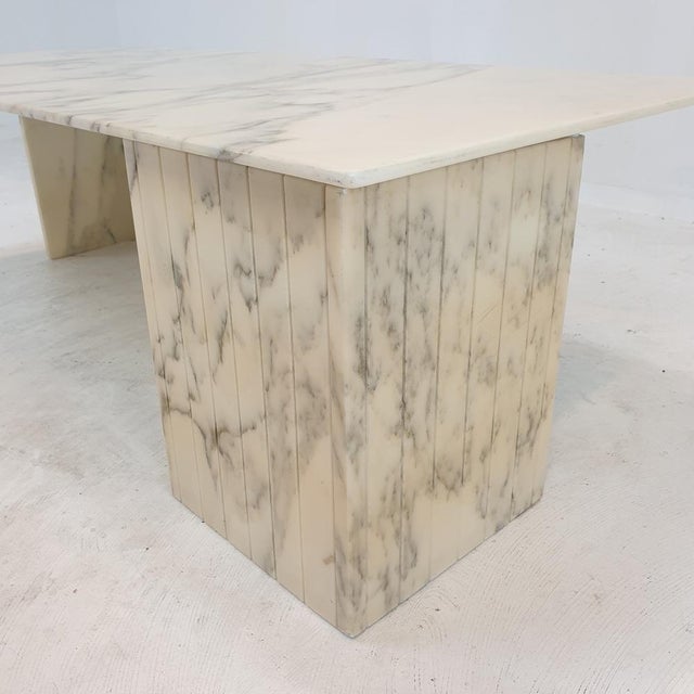 Italian Marble Coffee Table, 1970s For Sale - Image 13 of 18