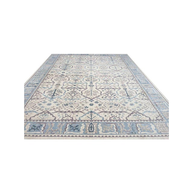 Textile 13x16 Turkish Oushak Area Rug - 111222 For Sale - Image 7 of 9
