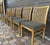 Mid-Century Modern Set of 6 Mid 20th Century Lane Furniture Brutalist Mid Century Modern Cane Back Dining Chairs For Sale - Image 3 of 12