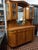 Double-Body Sideboard with Mirror and Red Marble Top, 1940s For Sale - Image 6 of 10