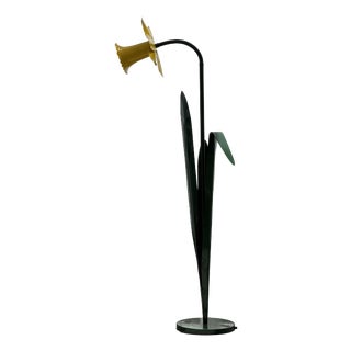 Pop Art Daffodil Floor Lamp by Mike Bliss for Bliss Flights of Fancy Ltd., 1984 For Sale