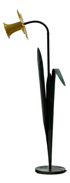 Pop Art Daffodil Floor Lamp by Mike Bliss for Bliss Flights of Fancy Ltd., 1984