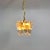 Small palazzo series chandelier in brass and glass by j.t. Kalmar for kalmar franken kg, 1970s, in very good conditions....