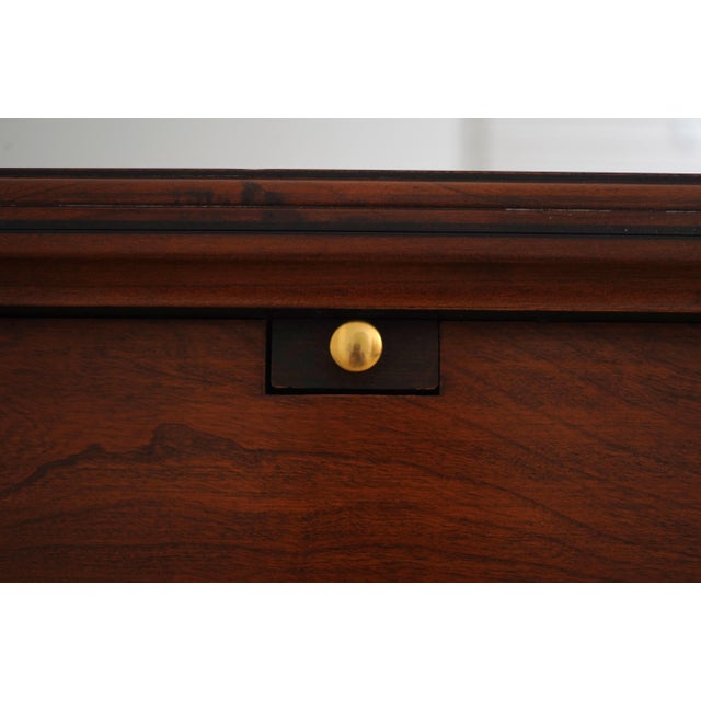 Stickley Regency Style Cherry Slide Open Top Server For Sale - Image 14 of 18