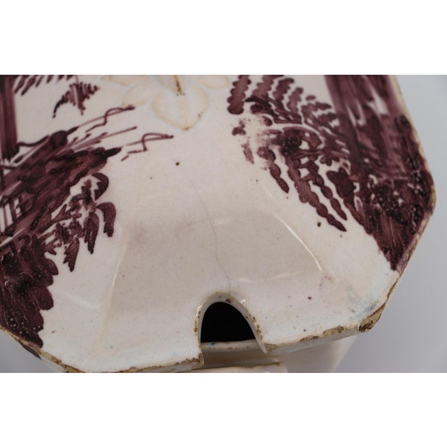 19th Century Portuguese Earthenware Covered Tureen For Sale - Image 12 of 16