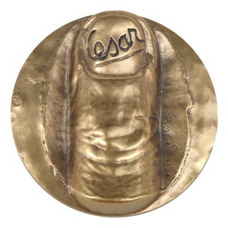 Biface Medal by Roger Bezombes, 1970s For Sale