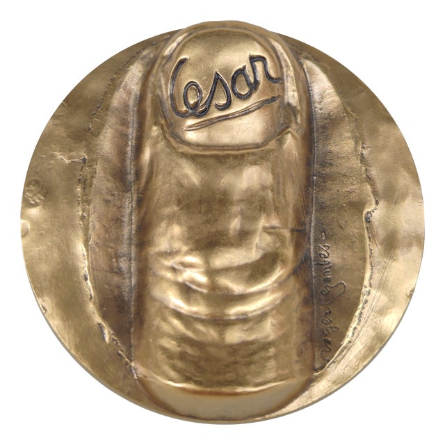 Biface Medal by Roger Bezombes, 1970s For Sale
