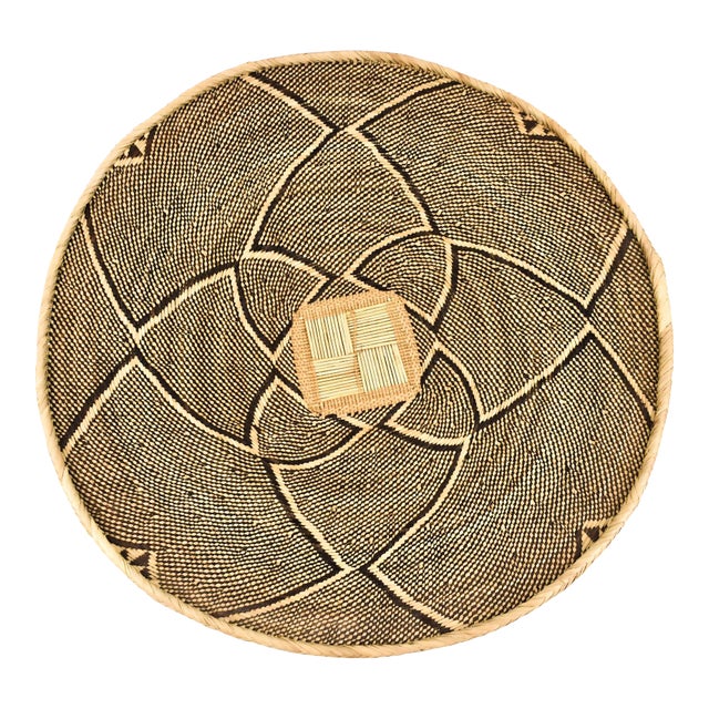 Early 20th Century Tonga Binga Basket 23 Inch For Sale