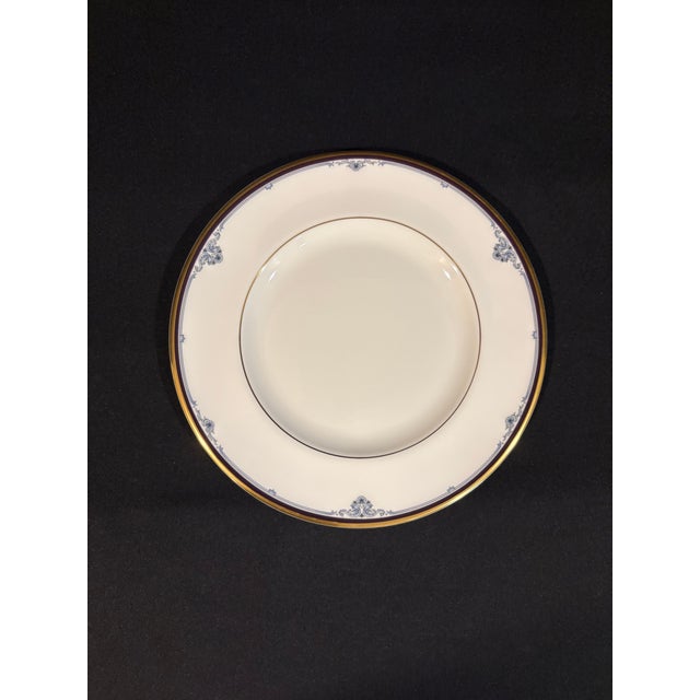 White Late Twentieth Century Royal Doulton Dishes in the Princeton Pattern - Set of Fourteen For Sale - Image 8 of 12