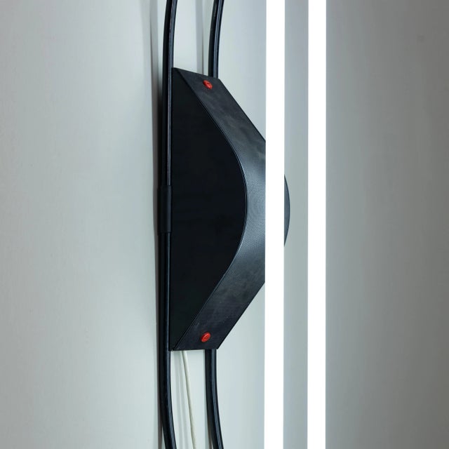 Black Zerbetto Lamp by Gian Nicola Gigante, 1970s For Sale - Image 8 of 11