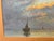 Niek van der Plas, Dane Katwijk Fishing Boat, 1990, Oil Painting on Canvas, Framed For Sale - Image 9 of 11