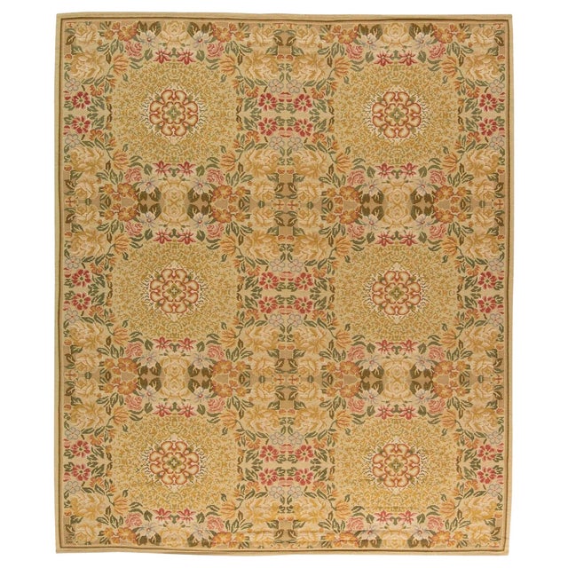 European Inspired Bessarabian Handmade Wool Rug by Doris Leslie Blau For Sale