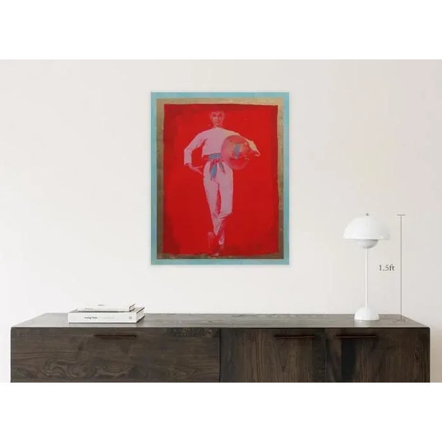 Audrey Hepburn Pop Art painting on aluminum. Ships unframed in a box.