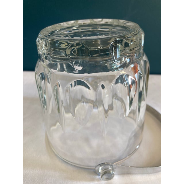 Mid-Century Crystal Ice Bucket With Removable Handle For Sale In Oklahoma City - Image 6 of 9
