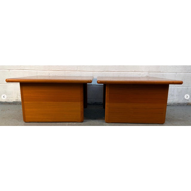 Mid 20th Century Vintage Danish Teak End Tables by Vildbjerg Møbelfabrik For Sale - Image 5 of 16