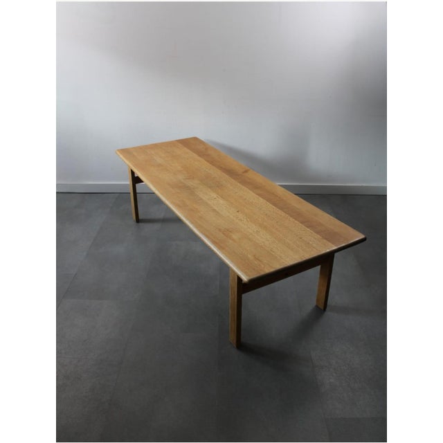 Mid-Century Modern Vintage Danish Coffee Table in Oak by Børge Mogensen, 1950s For Sale - Image 3 of 7
