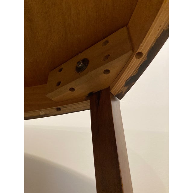 Mid 20th Century Transitional Soft Brutalist Style Dining Room Table For Sale - Image 10 of 10