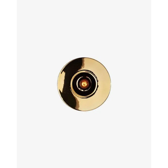 Not Yet Made - Made To Order Gold Alvéole Wall Light by Radar For Sale - Image 5 of 6