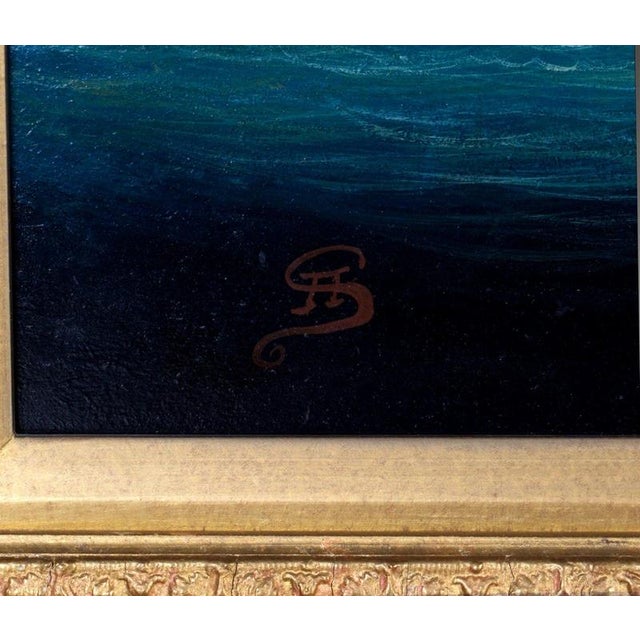 Anthony Skuse, Marine Seascape of The Ellen Stuart Ship, Oil Painting For Sale - Image 7 of 9