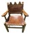 1930s Authentic Imperial Monterey-Style "Donkey" Host Armchair For Sale