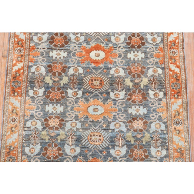 Textile Antique Persian Senneh Rug - 3'7" x 5'2" For Sale - Image 7 of 7