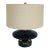 Currey & Company Modern Black Marbel Jebel Table Lamp For Sale
