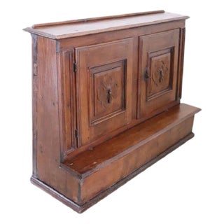 Antique Walnut Kneeler, 1700s For Sale