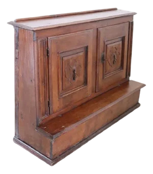 Antique Walnut Kneeler, 1700s