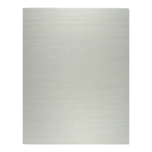 8x10 Bespoke Delicate Ivory Open Field Contemporary Handmade Wool Carpet Rug