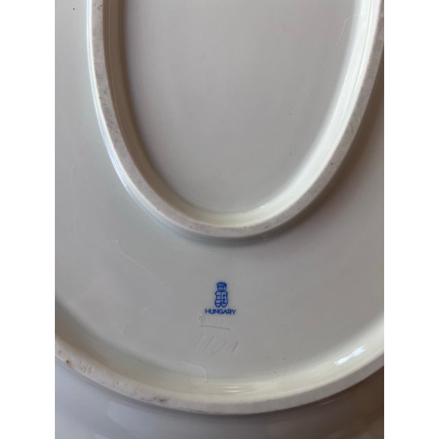 1940s Herend Rothschild Bird Multi-Color Platter For Sale - Image 10 of 10