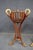 Pair of Hollywood Regency Mahogany Swan Jardinières / Planters For Sale - Image 11 of 14