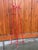 Red Vintage Industrial Coat Rack For Sale - Image 8 of 8