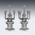 Antique German Hanau Silver Candelabras, 19th Century, Set of 2 For Sale - Image 6 of 18