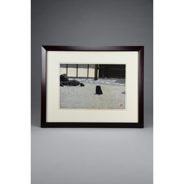 Masao Ido, Japanese Sōsaku Hanga, 1990, Woodblock Print For Sale - Image 9 of 9